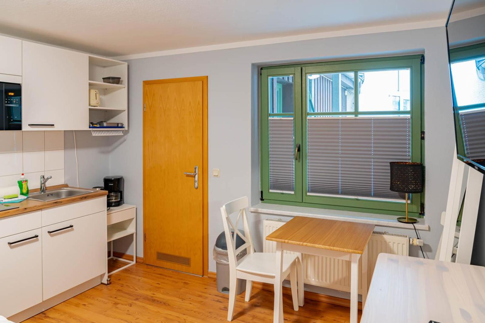Apartmenthaus Chrischanshof Rostock Rom bilde
