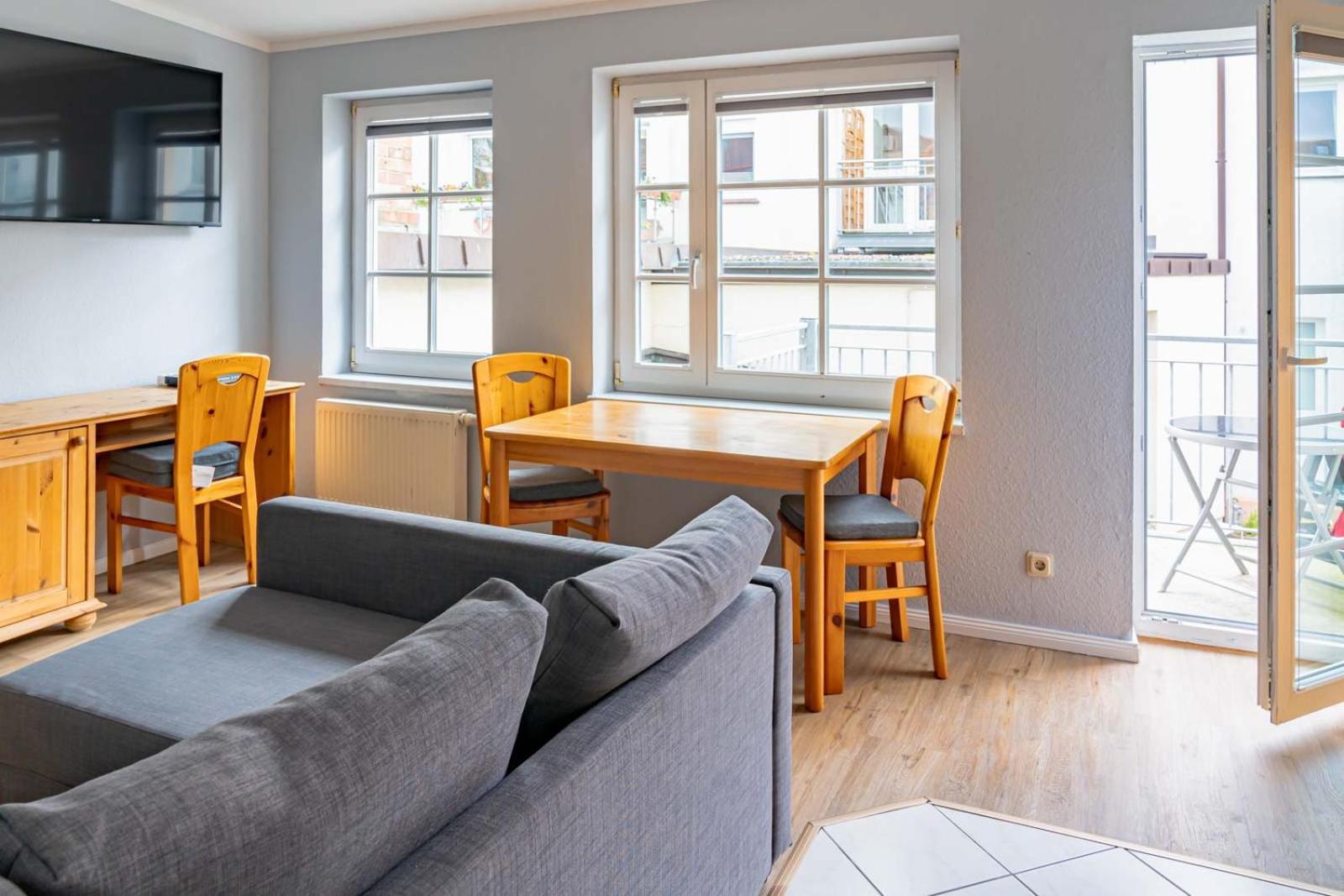 Apartmenthaus Chrischanshof Rostock Rom bilde